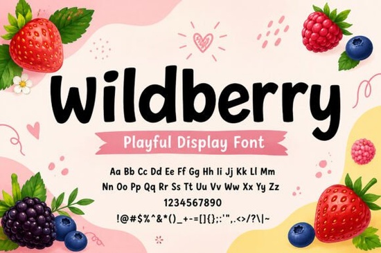 Wildberry Font